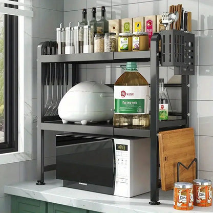 Couches de Étagère Micro-ondes Extensible